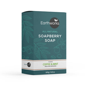 Soapberry Bar Soap - Coffee & Mint (4386013544512)