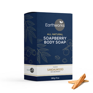 Soapberry Body Soap - Sandalwood (4488366587968)